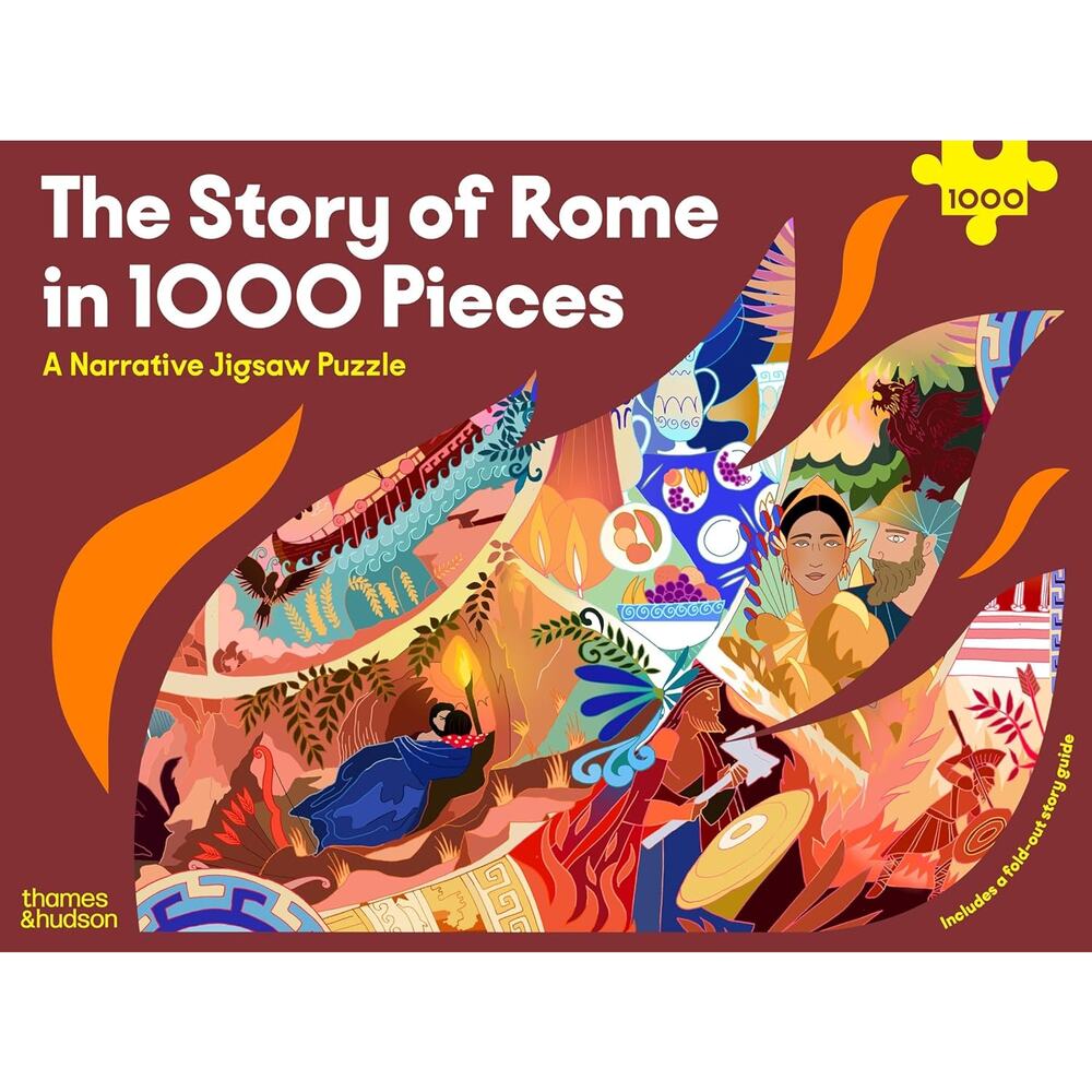 Thames & Hudson The Story of Rome in 1000 Pieces: A Narrative Puzzle - NEW
